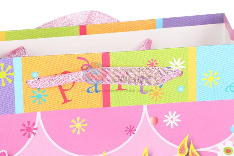 Factory Wholesale Gilding Gift Bag/Paper Packing Bag for Birthday