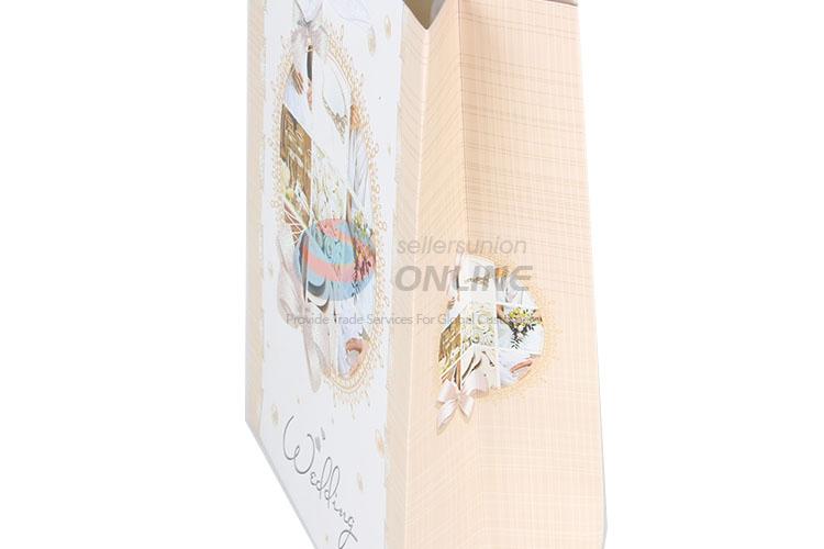 Cheap Price Gilding Gift Bag/Paper Packing Bag for Wedding