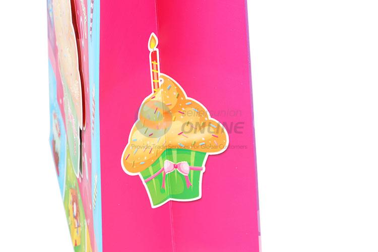 Factory Wholesale Cake Printed Gift Bag/Paper Packing Bag for Birthday