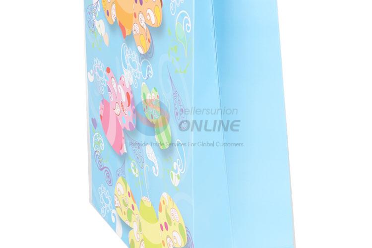 Promotional Blue Gift Bag/Paper Packing Bag for Sale