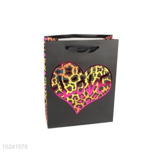 Popular Hear Pattern Gilding Gift Bag/Paper Packing Bag for Sale