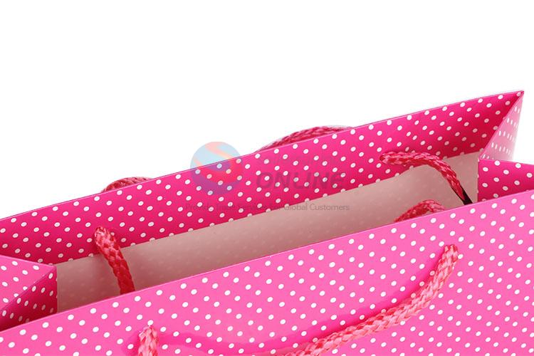 Classic Dots Pattern Gift Bag/Paper Packing Bag for Sale