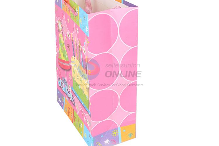 Factory Wholesale Gilding Gift Bag/Paper Packing Bag for Birthday