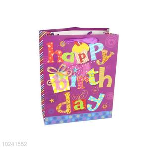 Factory Direct Gilding Gift Bag/Paper Packing Bag for Birthday