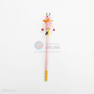 Hot Sale Wooden Pencil for Kids, Pencil with Toy