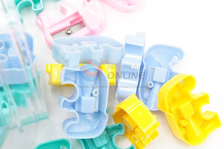 High Quality Elephant Shape Plastic Pencil Sharpener