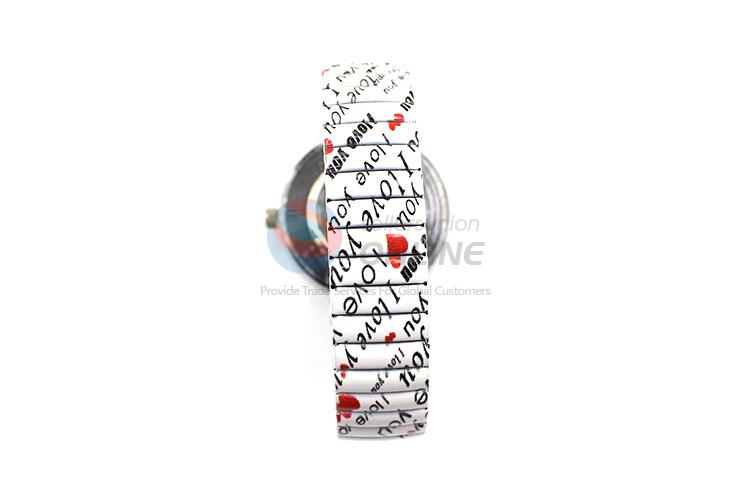 Beautiful Red Heart Printed Wrist Watch for Sale