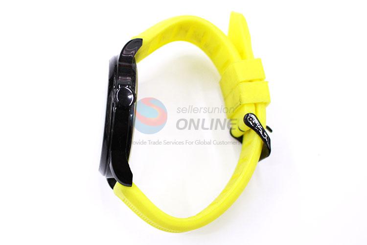 Hot Sale Yellow and Black Wrist Watch for Sale