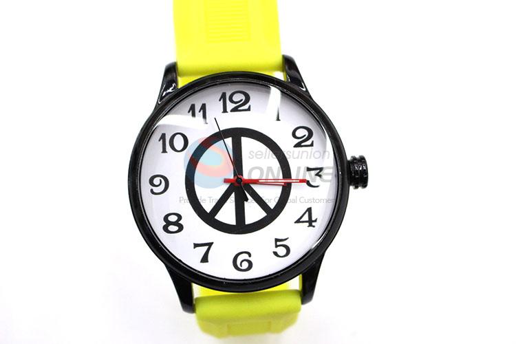 Hot Sale Yellow and Black Wrist Watch for Sale