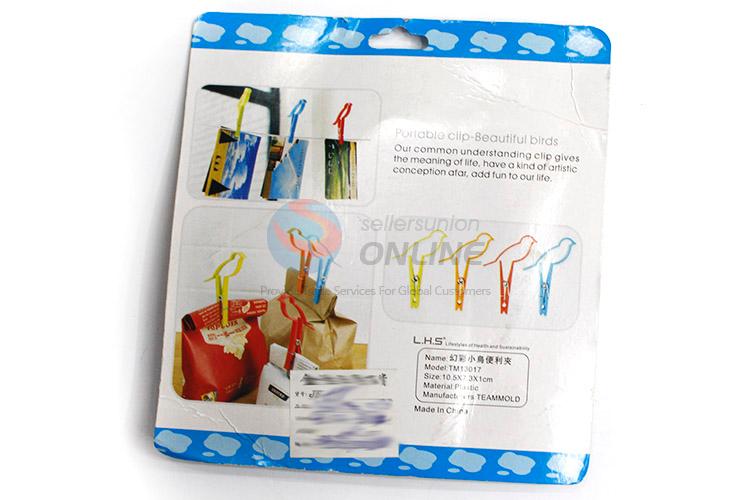 Hot Selling Bird Shape Portable Clip Sealing Clip