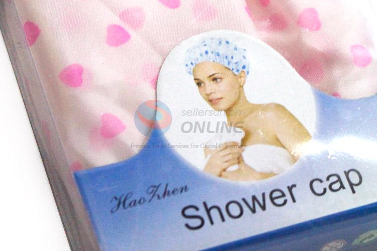 Best Quality Heart Pattern Shower Cap Hair Turban