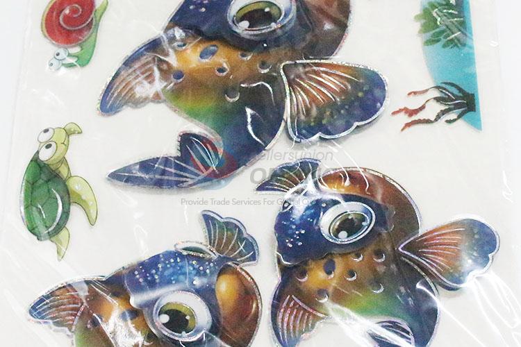 New design cheap fish PVC wall/window/mirror sticker