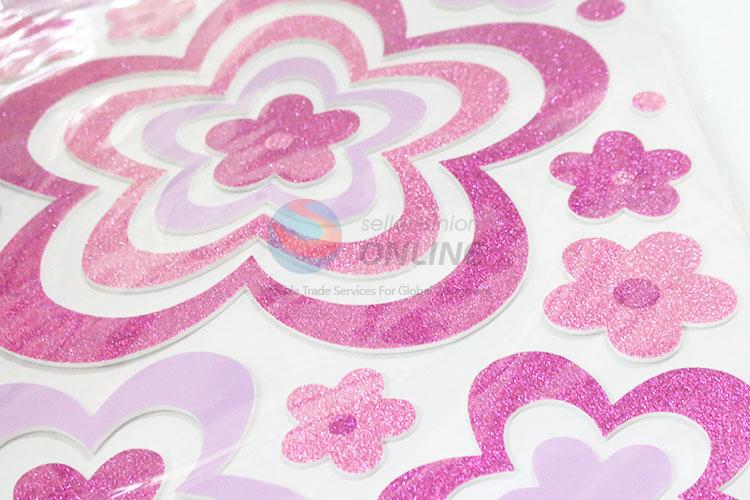 Wholesale flower EVA noctilucent wall/window sticker