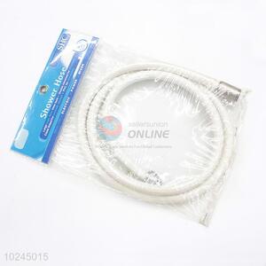 White Plastic Shower Hose 1.5 Meter