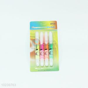 Hot sales good cheap 4pcs highlighters