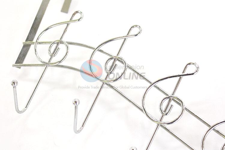 Hot Sale Metal Hook Musical Note Shape Coat Hooks