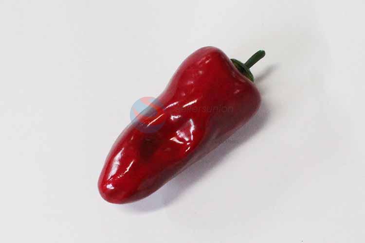 Simulation Red Pepper Fake Fruit and Vegetable Decoration