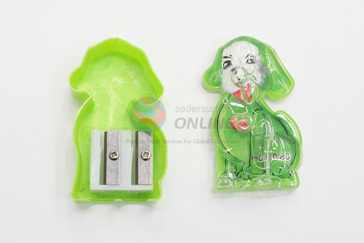 High Quality Funny Dog Design Pencil Sharpener for Kids