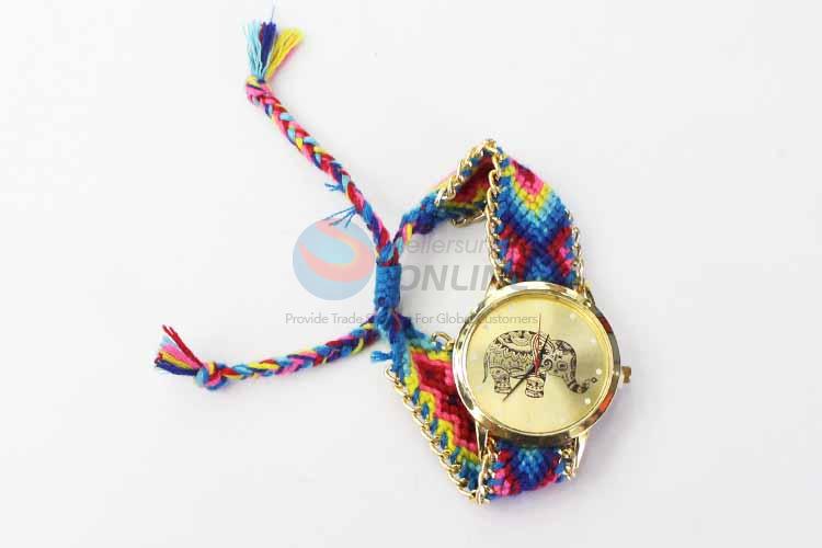 Elephant Casual Bracele Watch For Girls/Fashion Quartz Wristwatch