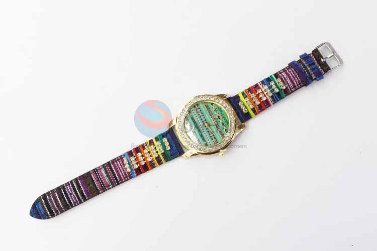 Wholesale Casual Bracele Watch For Girls/Fashion Quartz Wristwatch