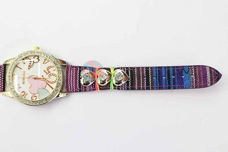 Wholesale Casual Bracele Watch For Girls/Fashion Quartz Wristwatch