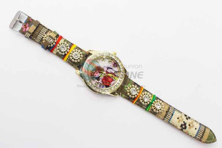 Cartoon Casual Bracele Watch For Girls/Fashion Quartz Wristwatch