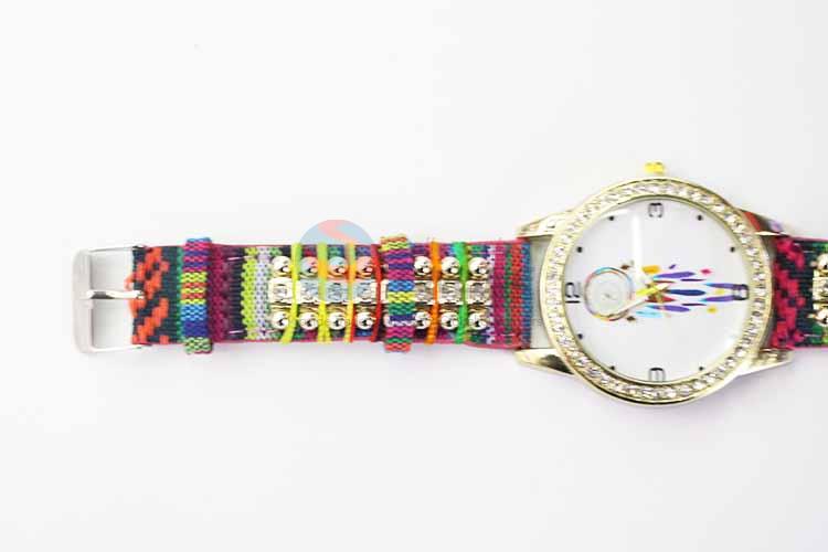 Wholesale Casual Bracele Watch For Girls/Fashion Quartz Wristwatch