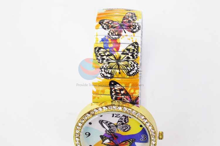 Butterfly Casual Bracele Watch For Girls/Fashion Quartz Wristwatch