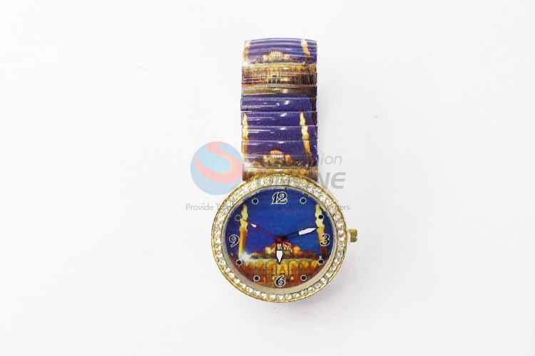 High Quality Casual Bracele Watch For Girls/Fashion Quartz Wristwatch with Rhinestone