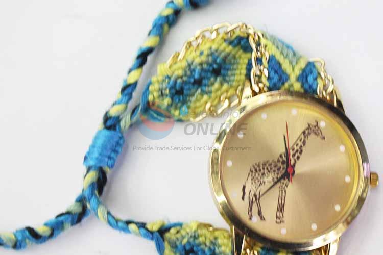 Giraffe Casual Bracele Watch For Girls/Fashion Quartz Wristwatch