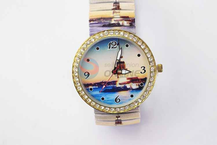 Sea Casual Bracele Watch For Girls/Fashion Quartz Wristwatch with Rhinestone