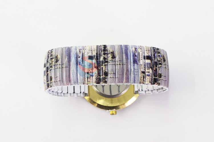 Wholesale Casual Bracele Watch For Girls/Fashion Quartz Wristwatch with Rhinestone