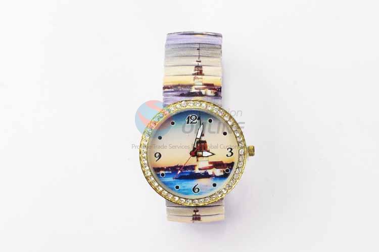 Sea Casual Bracele Watch For Girls/Fashion Quartz Wristwatch with Rhinestone