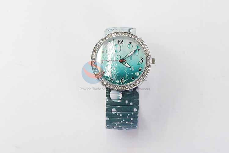 Drops Casual Bracele Watch For Girls/Fashion Quartz Wristwatch with Rhinestone