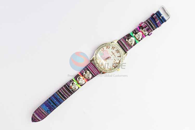 Wholesale Casual Bracele Watch For Girls/Fashion Quartz Wristwatch