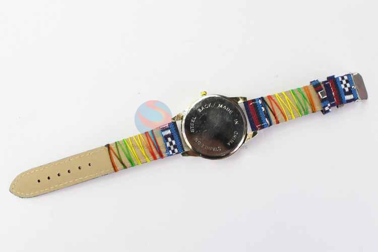 Flower Pattern Casual Bracele Watch For Girls/Fashion Quartz Wristwatch