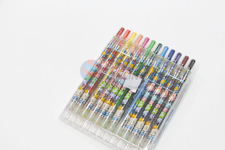 Wholesale Price 12 Colors Rolling Crayon