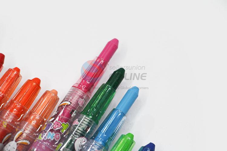 Fashion Style 12 Colors Rolling Crayon