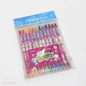 Cute Design 12 Colors Rolling Crayon