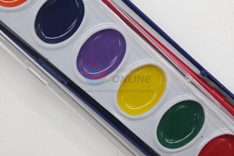 Fashion Solid Watercolor Painting Plate Water Color Paints for Children