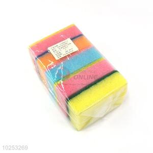 Kitchen Cleaning Sponge Scrubber Colorful Scouring Pad