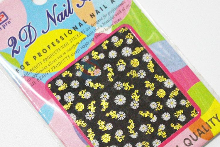 Normal low price flower shape nail sticker