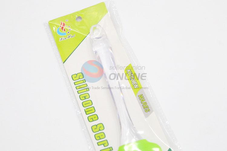 Hot sales best fashion style green silicone scraper