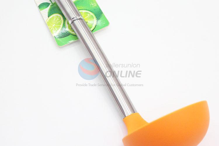 Promotional high quality orange soup ladle