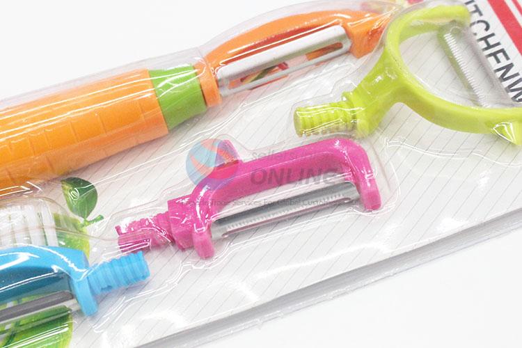 Popular low price high sales 4pcs vegetable&fruit peeler