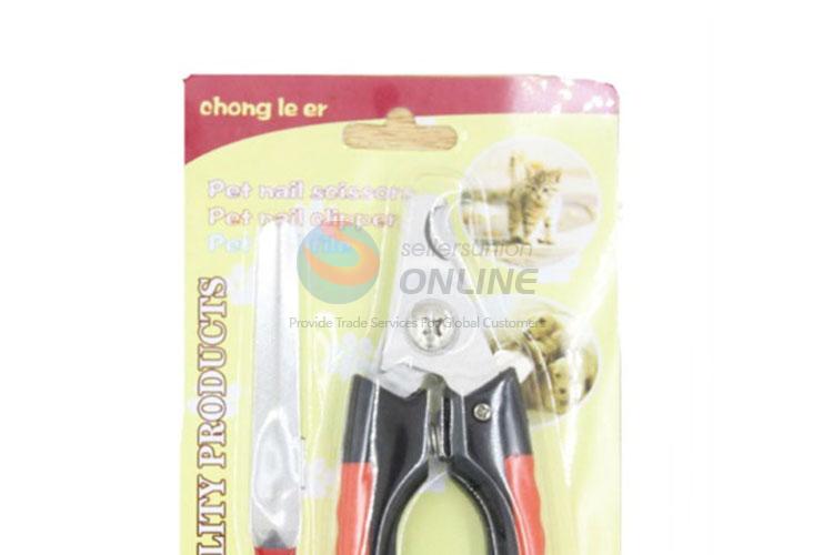 Nail Clippers Nail Scissor Nail File Pet Grooming Set