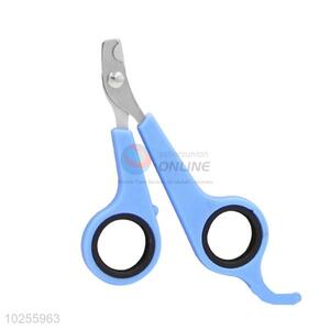 Pet beauty Nail Clippers Scissor with Blue Plastic Handle