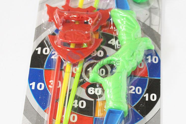 Factory Direct Bow and Arrow Set Safe Plastic Shooting Toys with Table Tennis