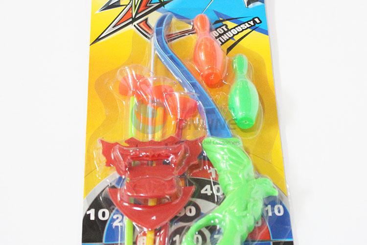 Hot Sale Plastic Toy Bow and Arrow Set with Bowling