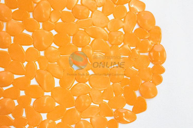 Orange Color PVC Bathmat Non-slip Floor Mat